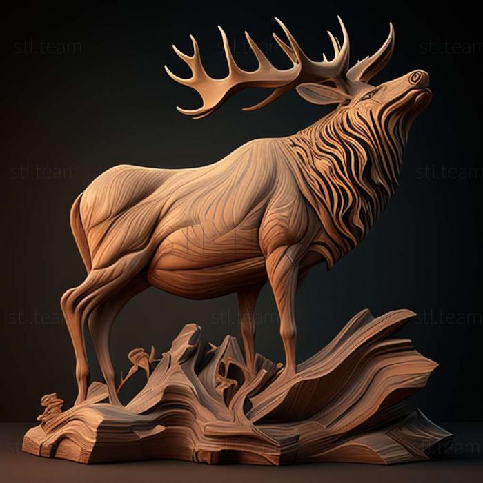 Animals elk